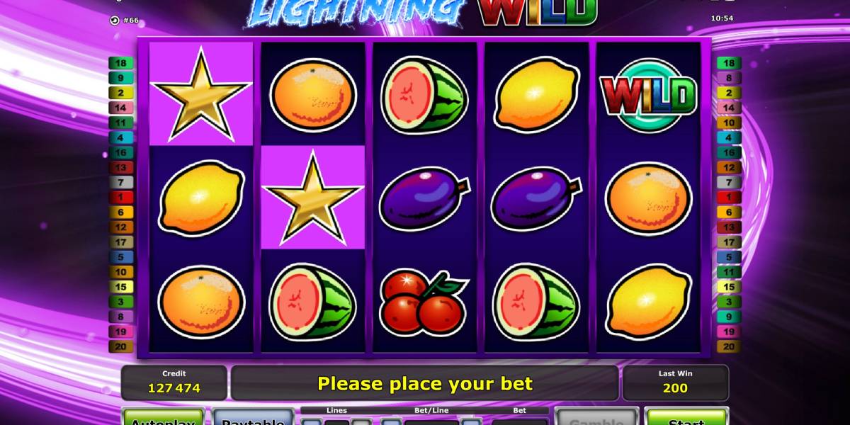 Lightning Wild slot (Canada)