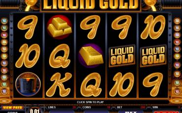 Liquid Gold slot (Canada)