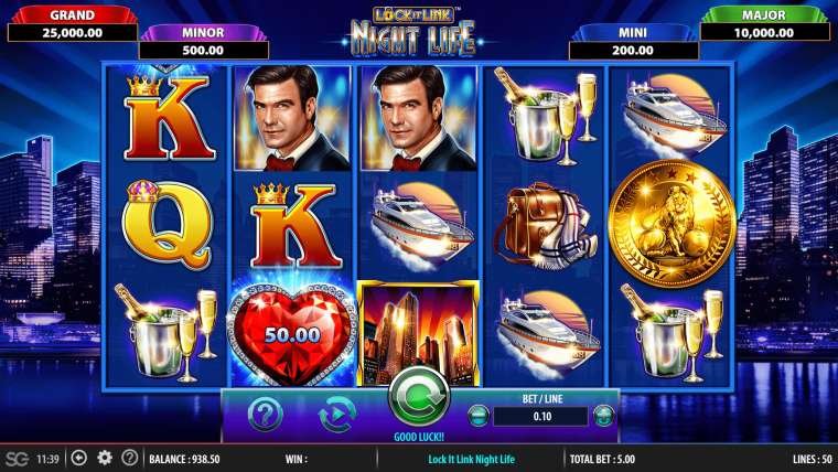 Play Lock It Link - Night Life slot CA