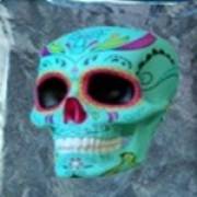 Los Muertos: Blue skull