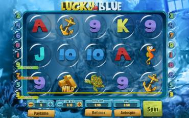 Lucky Blue slot (Canada)