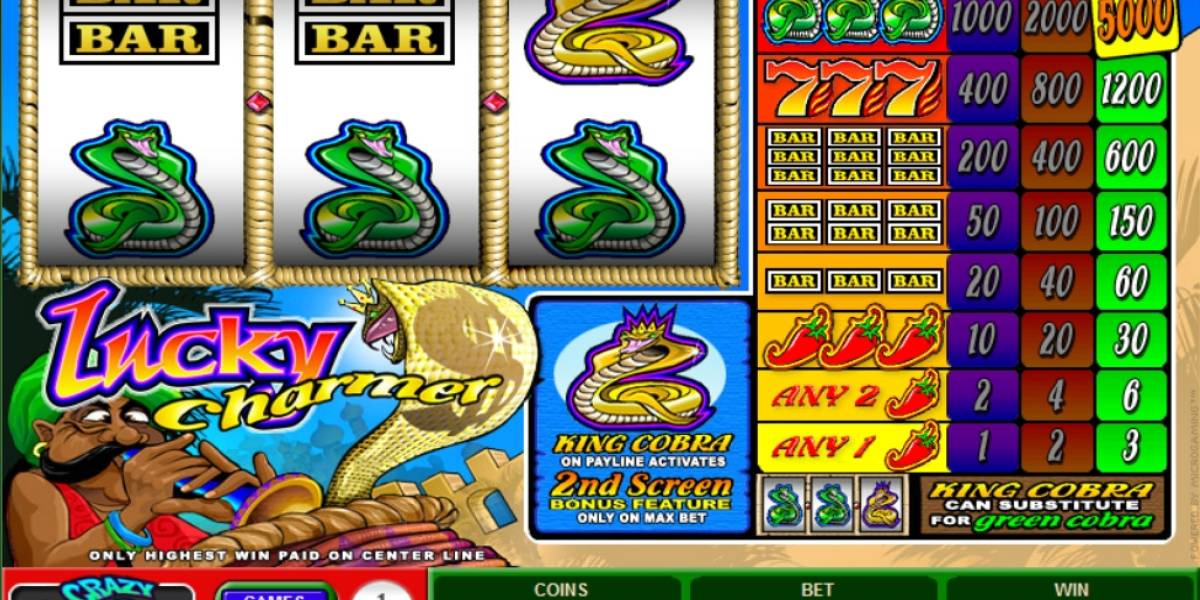 Lucky Charmer slot (Canada)