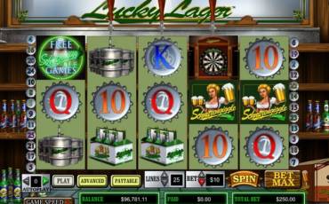 Lucky Lager slot (Canada)