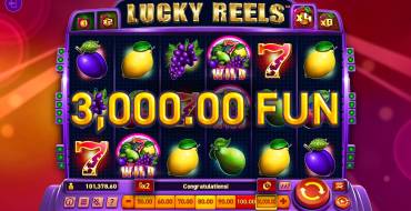 Lucky Reels: Winnings