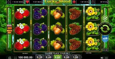 Lucky Wood: Slot machine