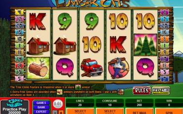 Lumber Cats slot (Canada)