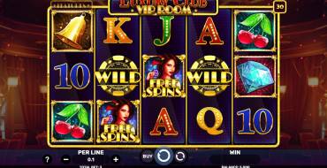 Luxury Club – Vip Room: Slot machine