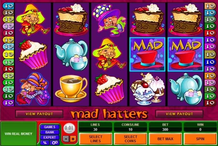 Play Mad Hatters slot CA