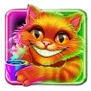 Cat symbol in Mad Hit Wild Alice slot