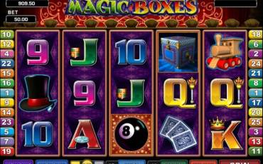 Magic Boxes slot (Canada)