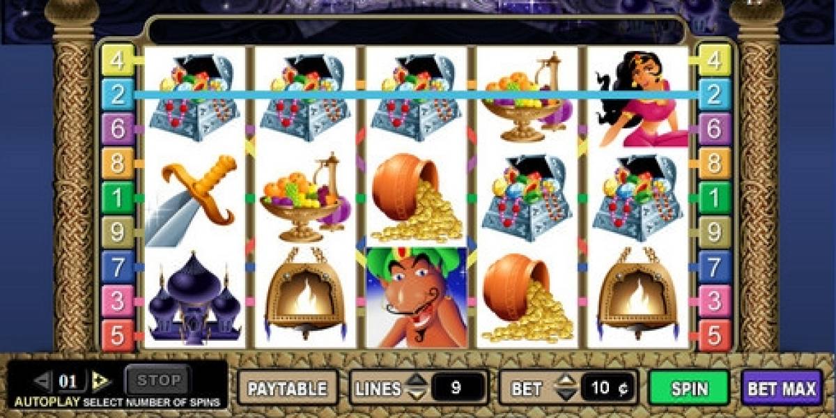 Magic Carpet slot (Canada)