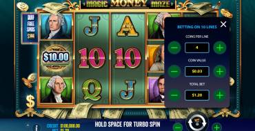 Magic Money Maze: Bet