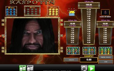 Magic Monk Rasputin slot (Canada)