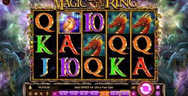 Magic of the Ring Deluxe: Slot machine