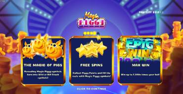 Magic Piggy: Slot machine