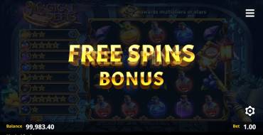 Magical Reels: Free spins