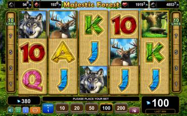 Majestic Forest slot (Canada)