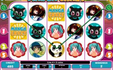 Manga Crazy slot (Canada)