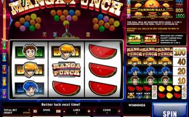 Manga Punch slot (Canada)