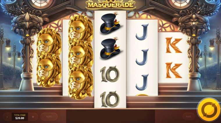 Play Masquerade slot CA