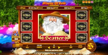 Master Of Gold: Free spins