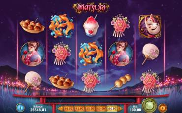 Matsuri slot (Canada)