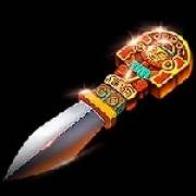 Dagger symbol in Mayan Cache slot