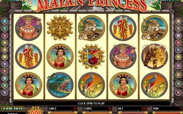 Mayan Princess slot (Canada)