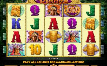 Mayan Riches slot (Canada)