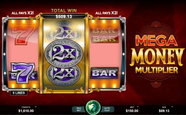 Mega Money Multiplier slot (Canada)