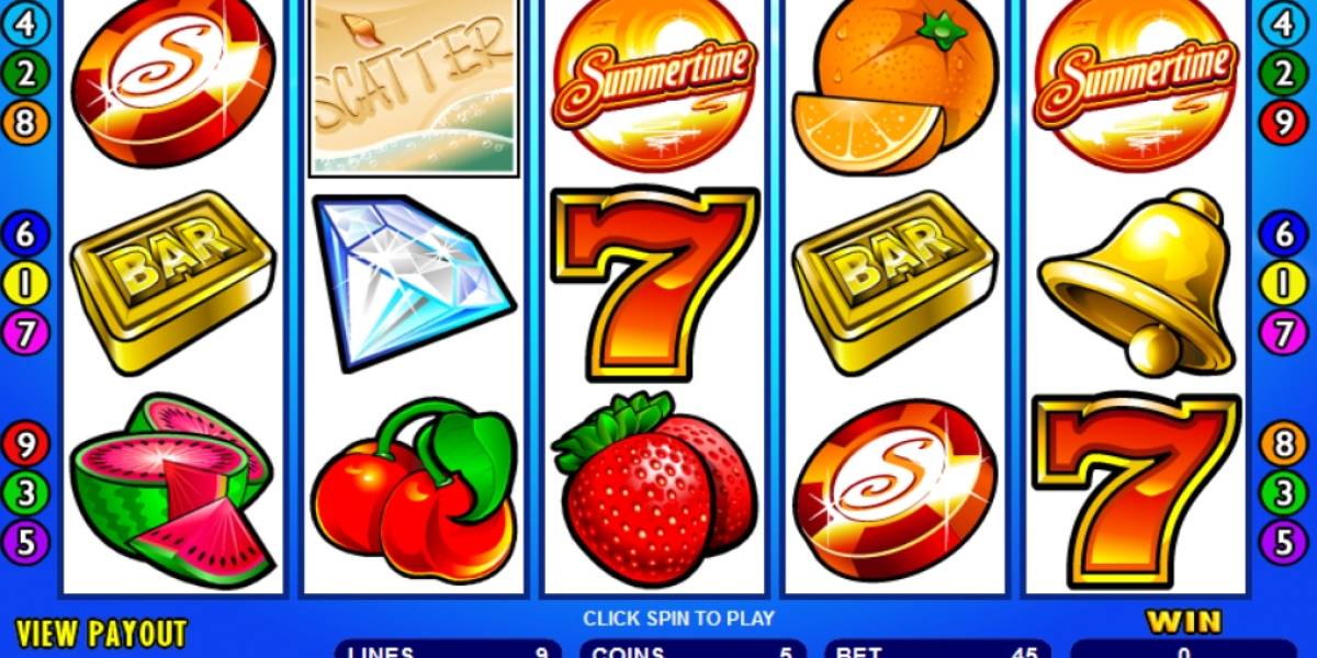 Mega Moolah Summertime – Progressive slot (Canada)