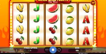 Mega Wild Fruits – On Fire: Free spins