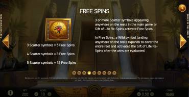 Mercy of the Gods: Free Spins