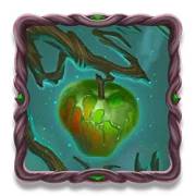 Apple symbol in Merlin Realm of Charm slot