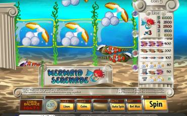 Mermaid Serenade slot (Canada)