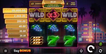 Miami Bonus Wheel Hit’n’Roll: Slot machine