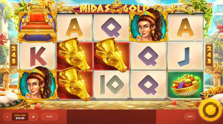 Play Midas Gold slot CA