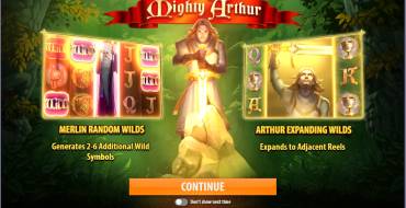 Mighty Arthur: Theme of the slot Mighty Arthur