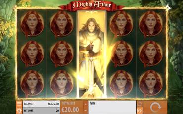 Mighty Arthur slot (Canada)