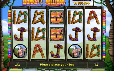 Monkey’s Millions slot (Canada)