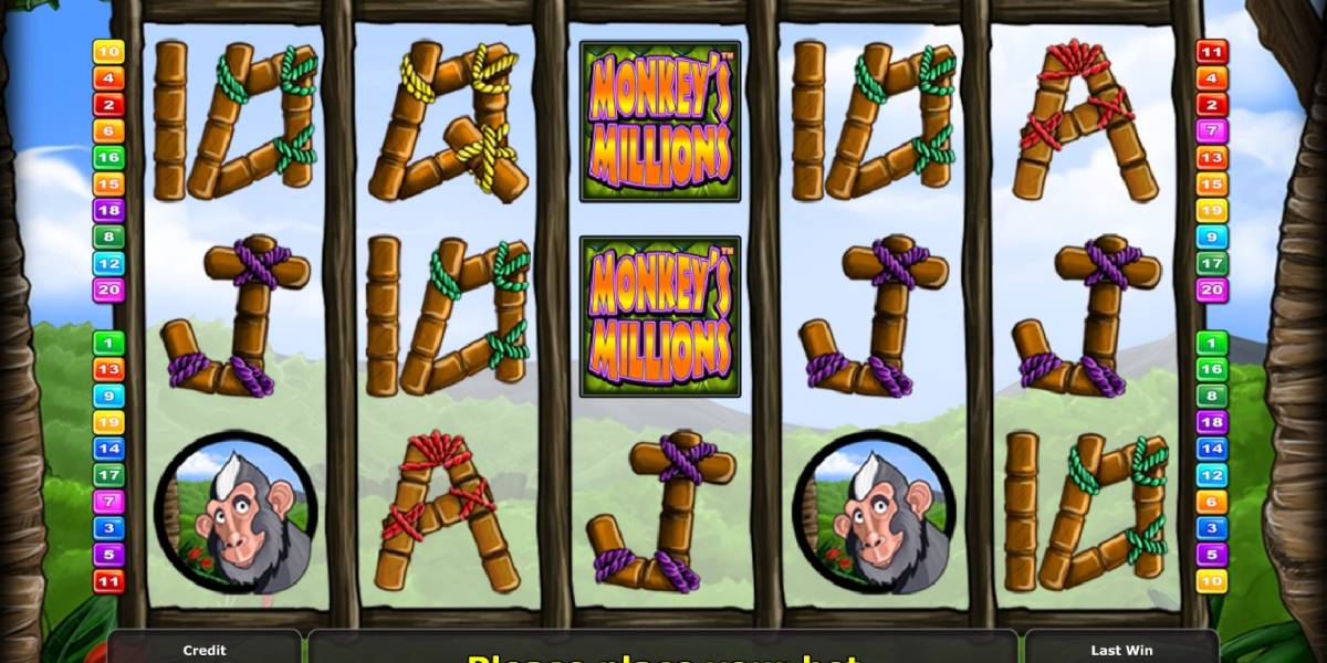 Monkey’s Millions slot (Canada)