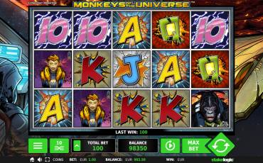 Monkeys of the Universe slot (Canada)