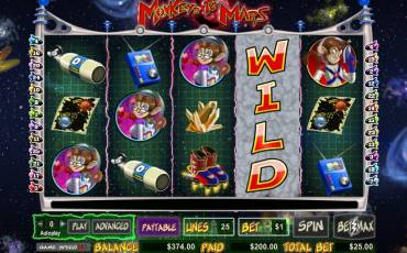 Monkeys to Mars slot (Canada)