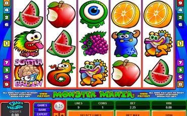 Monster Mania slot (Canada)