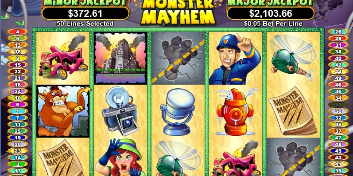 Monster Mayhem slot (Canada)