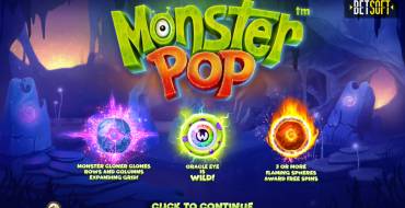 Monster Pop: Characters