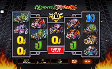 Monster Wheels slot (Canada)