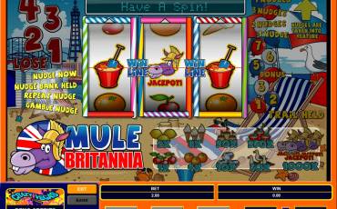 Mule Britannia slot (Canada)