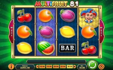 MultiFruit 81 slot (Canada)