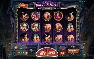 Naughty Girls Cabaret slot (Canada)